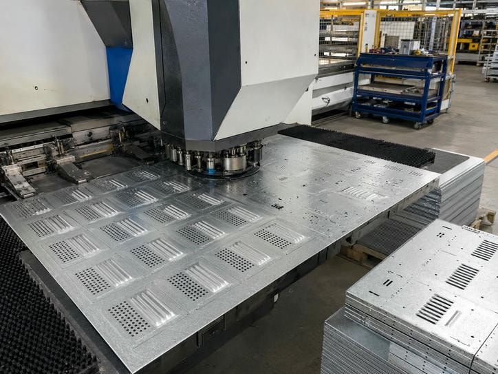 CNC Punching Services | High-Speed Sheet Metal Cutting