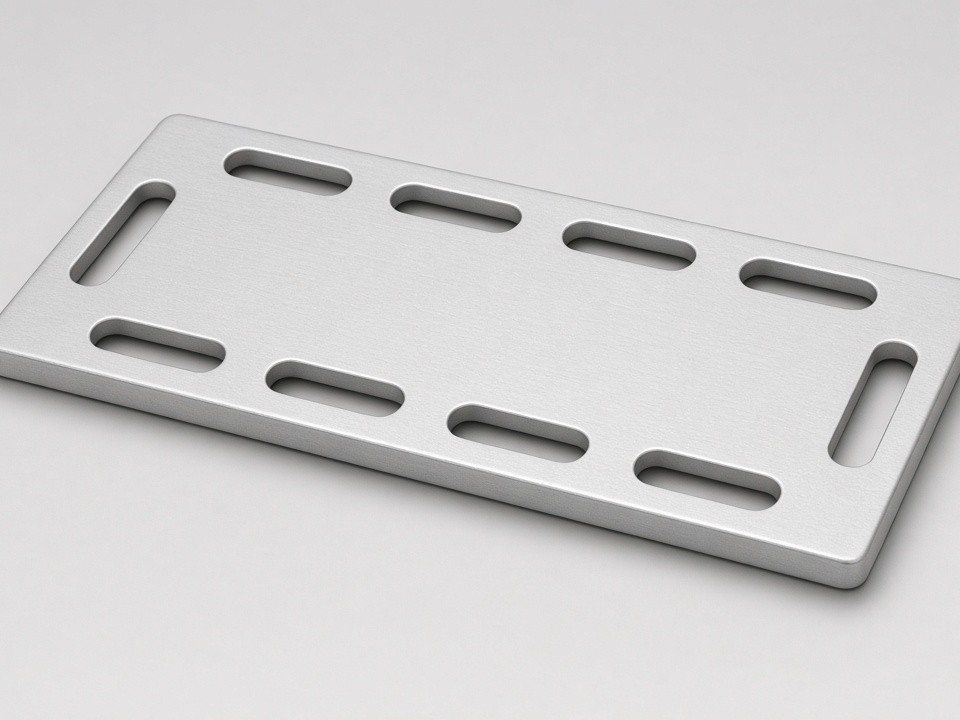 Fabricated electrical barrier plates with cutouts and formed features