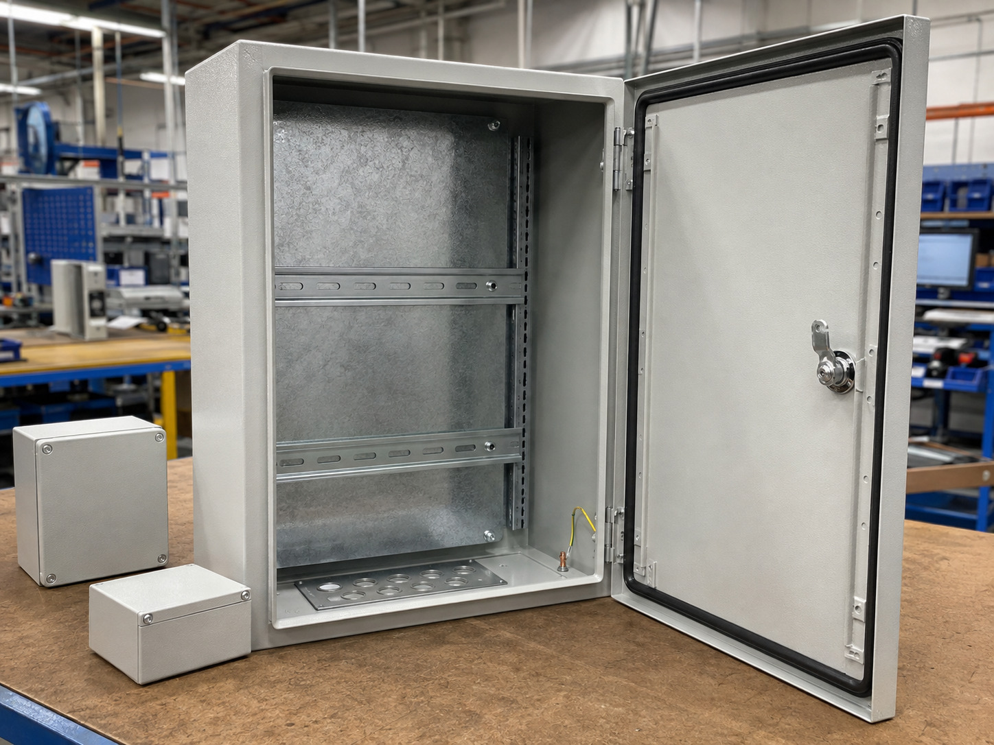 Custom electronics enclosures manufactured by Rapidsheetfab