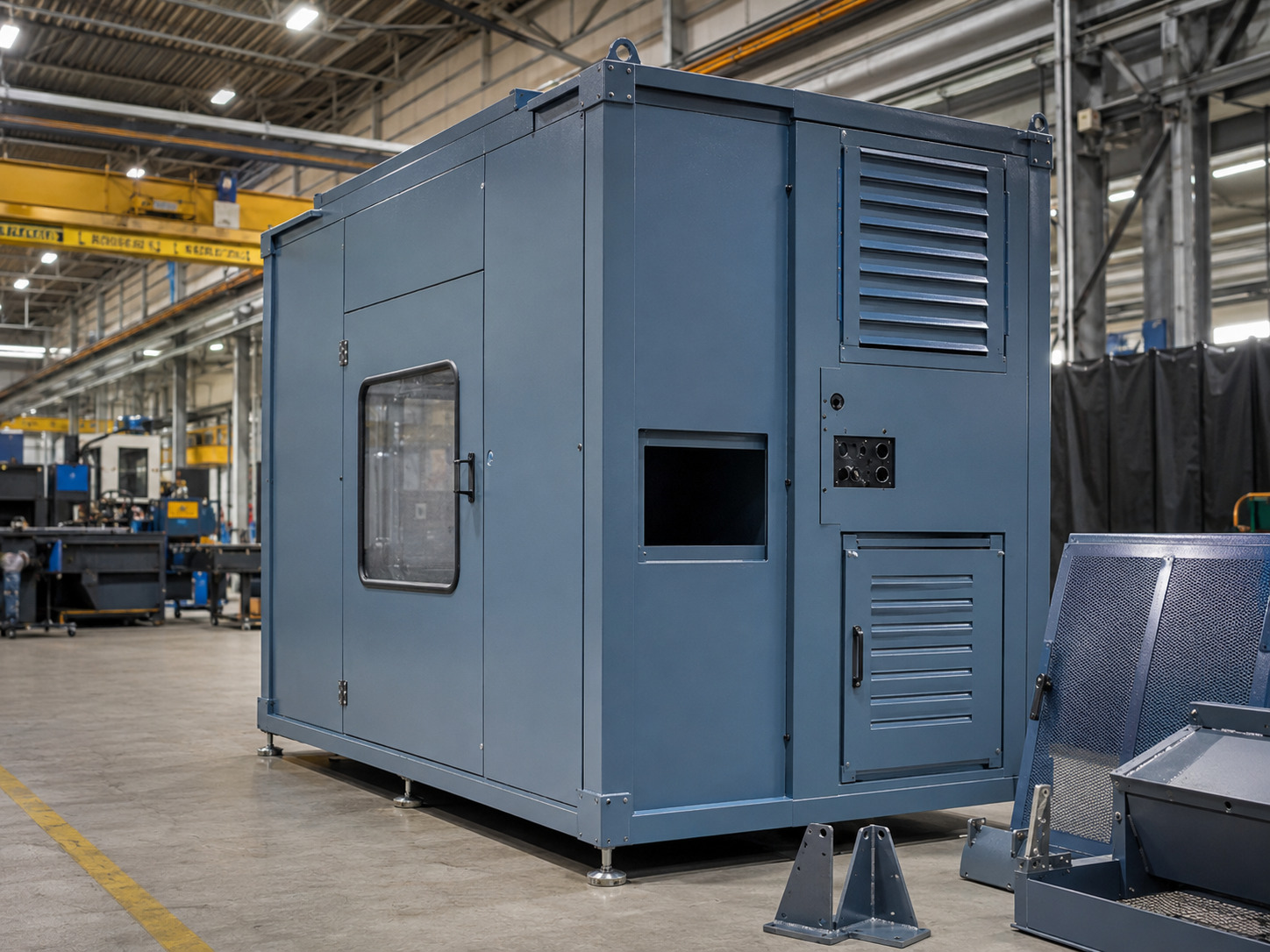 Industrial equipment enclosures manufactured by Rapidsheetfab